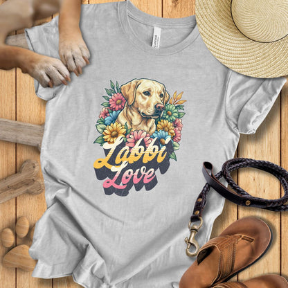 Labbi Love - Labrador - T-Shirt Unisex Modern Fit - Weich & Leicht