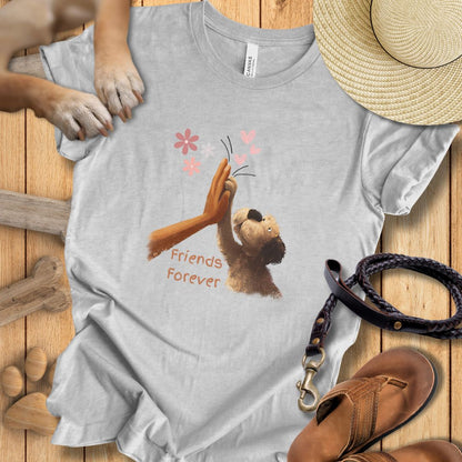 Friends Forever High Five - T-Shirt Unisex Modern Fit - Weich & Leicht