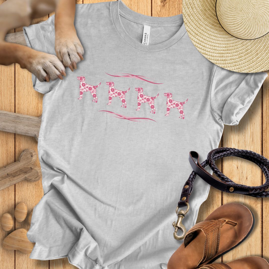 Vier Labradore - T-Shirt Damen Slim Fit