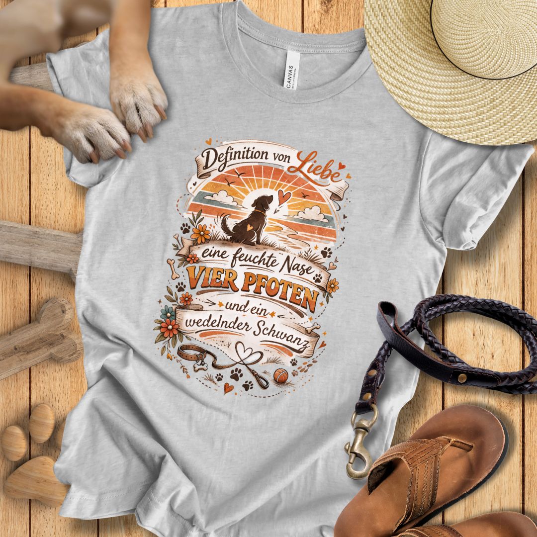 Definition von Liebe - T-Shirt Unisex Modern Fit - Weich & Leicht
