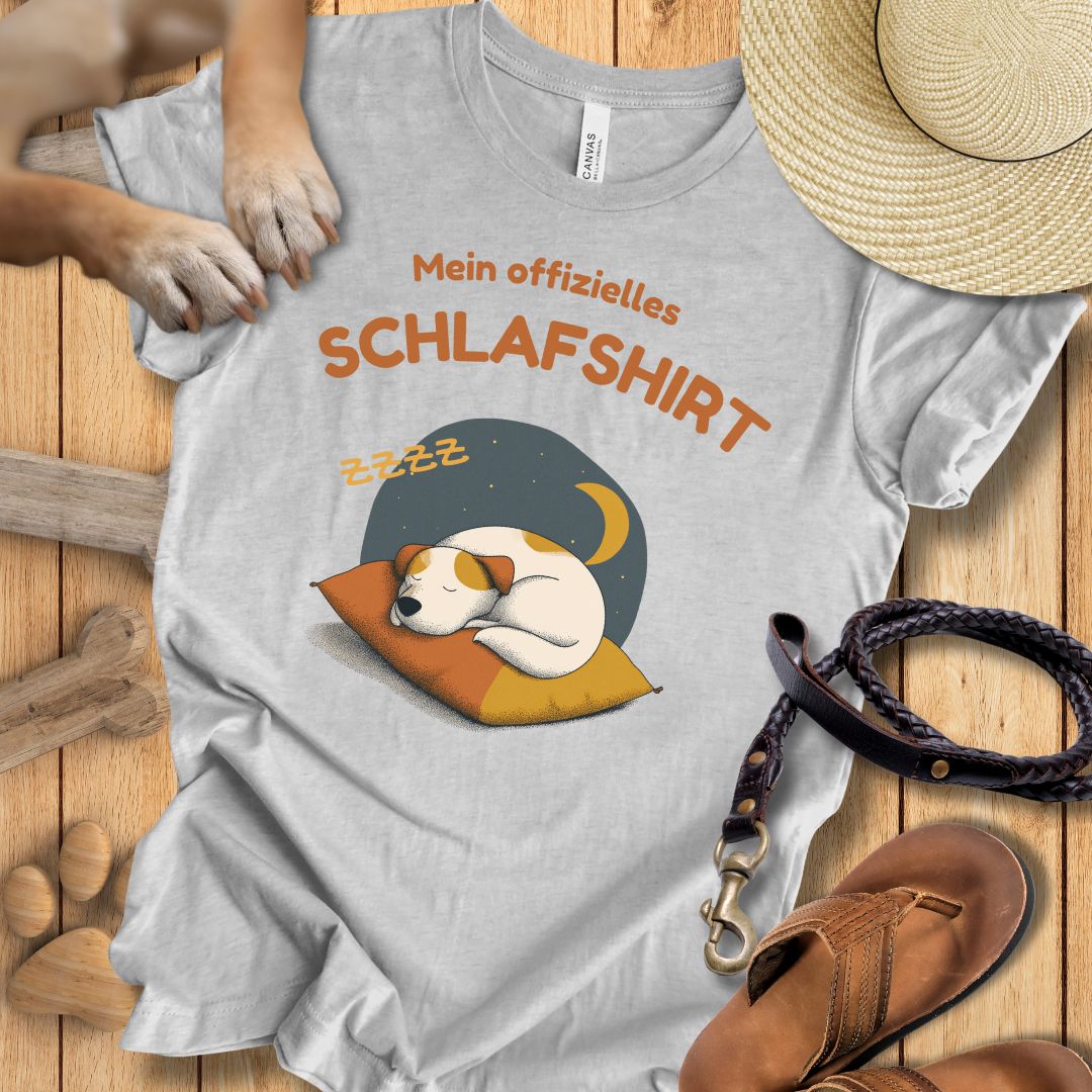 Mein offizielles Schlafshirt - T-Shirt Unisex Modern Fit - Weich & Leicht