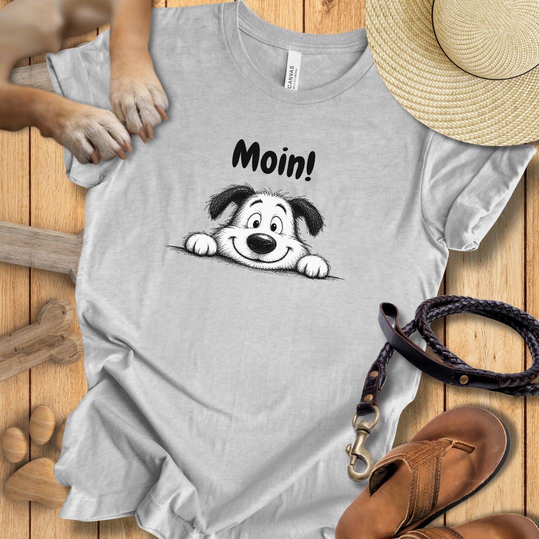 Moin! - Premium T-Shirt Modern Fit Weich & Leicht