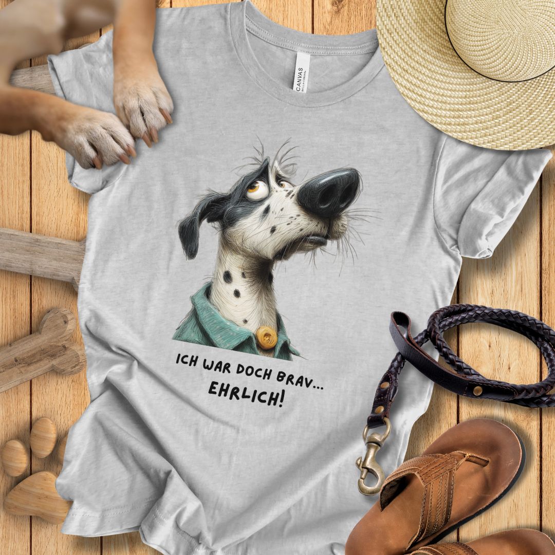 Ich war doch brav - T-Shirt Unisex Slim Fit