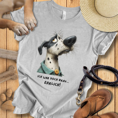Ich war doch brav - T-Shirt Unisex Modern Fit - Weich & Leicht