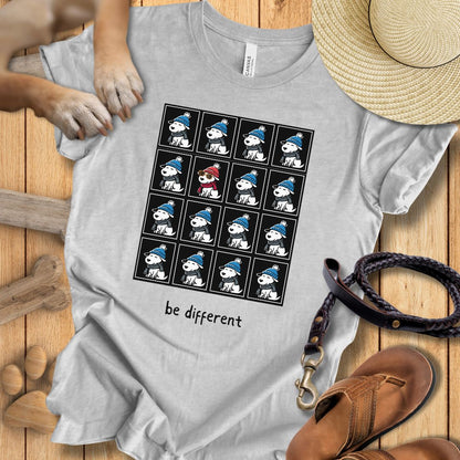 Be Different - T-Shirt Unisex Modern Fit - Weich & Leicht