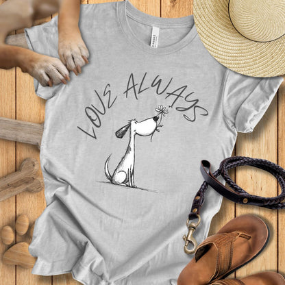 Love Always T-Shirt Unisex Modern Fit - Weich & Leicht