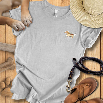 Hot Dog Dackel - T-Shirt Unisex Modern Fit - Weich & Leicht