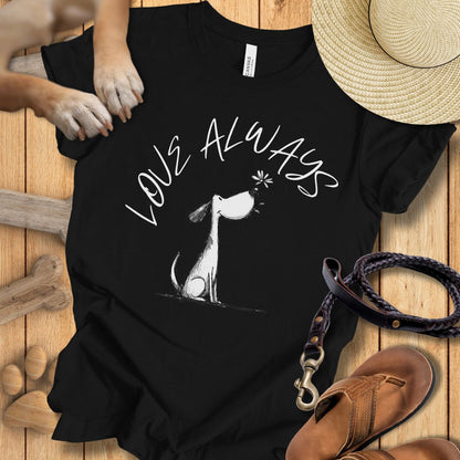 Love Always T-Shirt Unisex Modern Fit - Weich & Leicht
