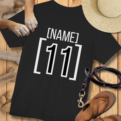 Mein Hund. Mein Team.  Personalisierbar Vorne & Hinten - WM-Edition - Modern Fit - Weich & Leicht