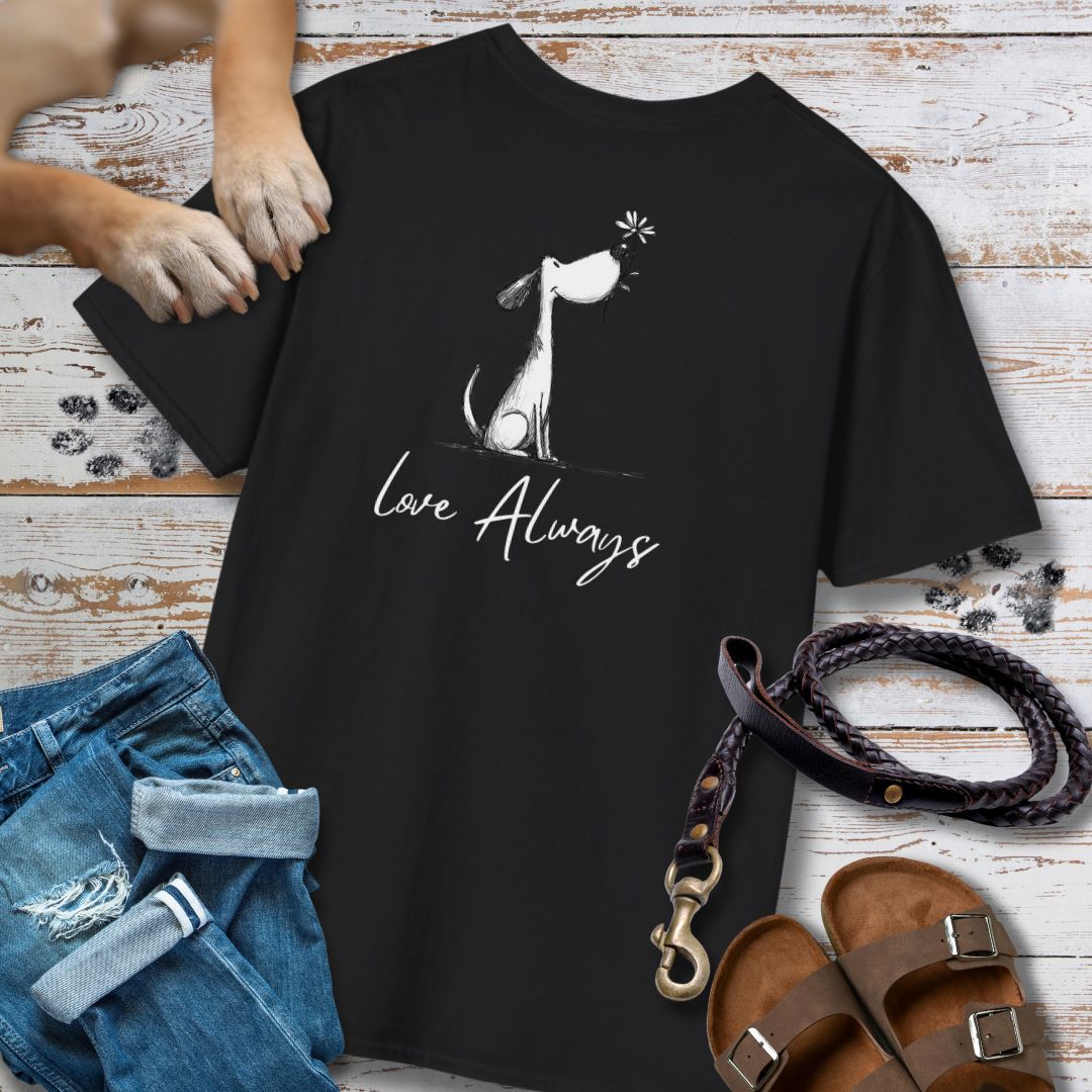 Love Always - Vorne & Hinten - T-Shirt Unisex Classic Fit - Bequemer Klassiker