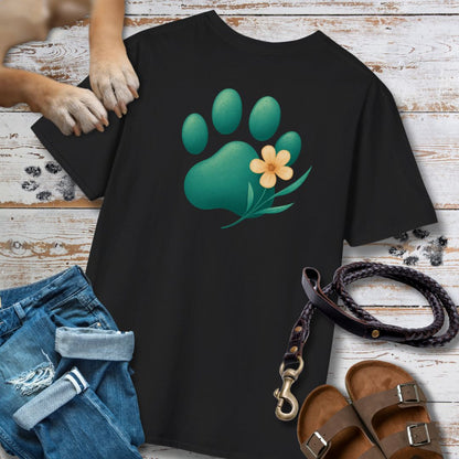 T-Shirt des Monats März "Frühlingspfote" - T-Shirt Unisex Classic Fit - Bequemer Klassiker