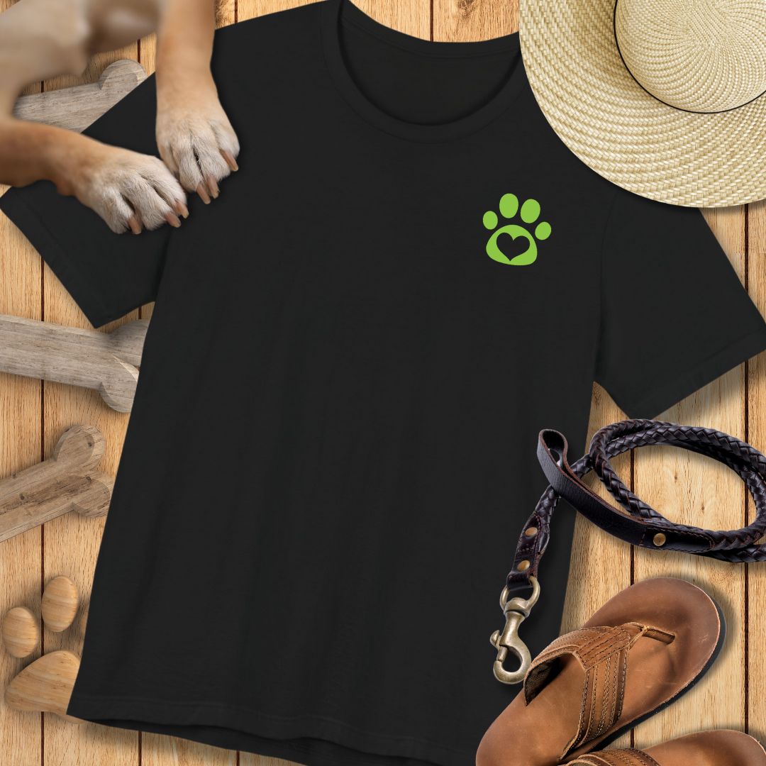 Love in Lime - Vorne & Hinten - T-Shirt Unisex Modern Fit Premium Qualität