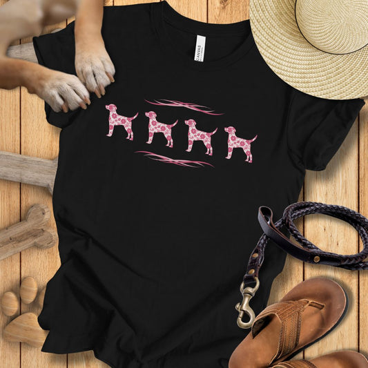 Vier Labradore - T-Shirt Damen Slim Fit