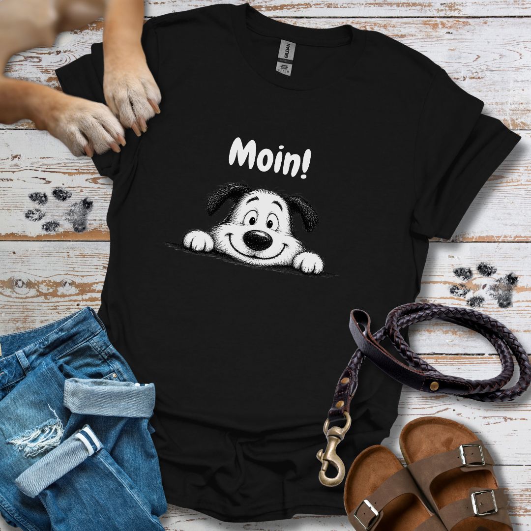 Moin! - T-Shirt Classic Fit - Bequemer Klassiker