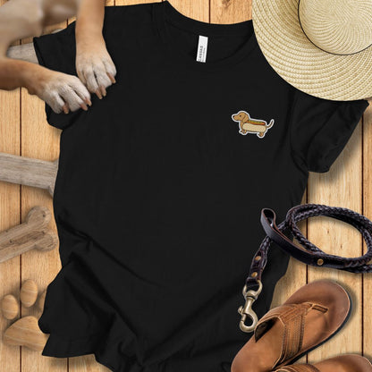 Hot Dog Dackel - T-Shirt Unisex Modern Fit - Weich & Leicht
