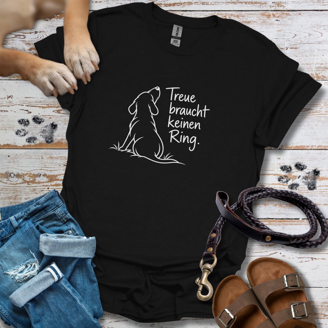 Treue braucht keinen Ring - T-Shirt Classic Fit - Bequemer Klassiker