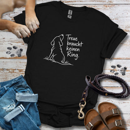 Treue braucht keinen Ring - T-Shirt Classic Fit - Bequemer Klassiker
