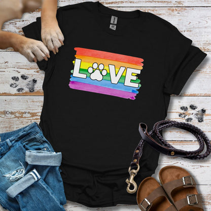 Pride Pfote - T-Shirt Unisex Classic Fit - Bequemer Klassiker