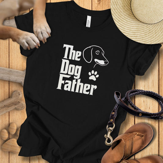 The Dog Father Dackel - T-Shirt Unisex Modern Fit - Weich & Leicht
