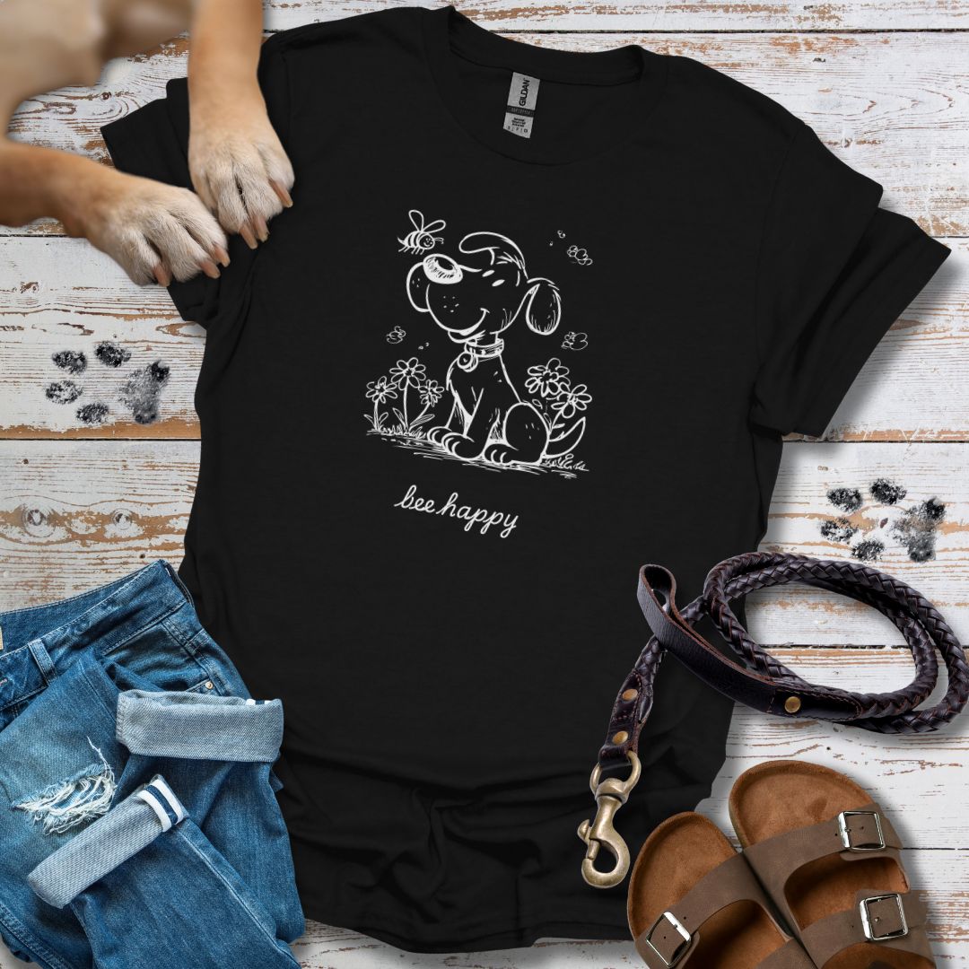 Bee Happy - T-Shirt Damen Relaxed Fit