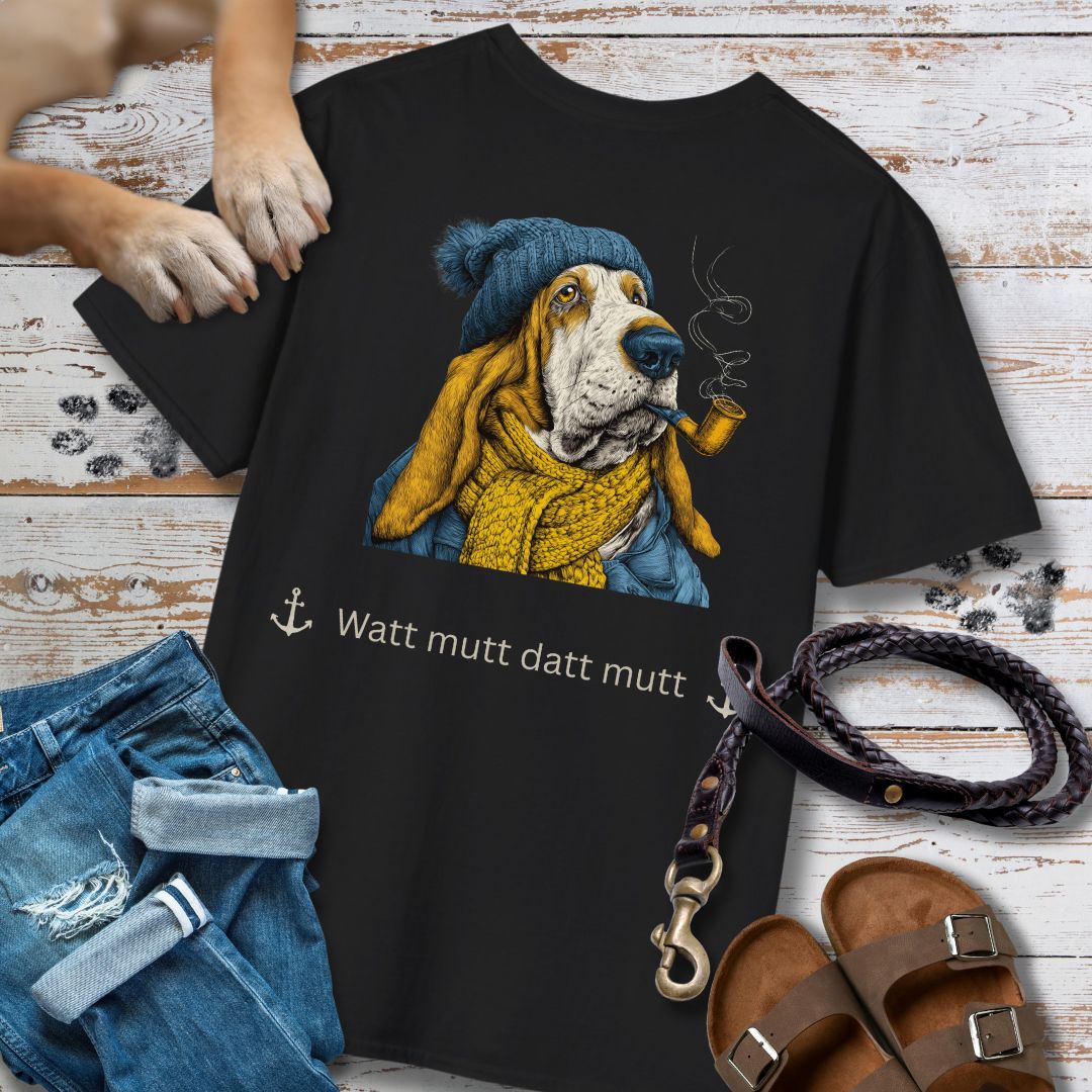 Watt mutt datt mutt - Vorne & Hinten - T-Shirt Unisex Classic Fit - Bequemer Klassiker