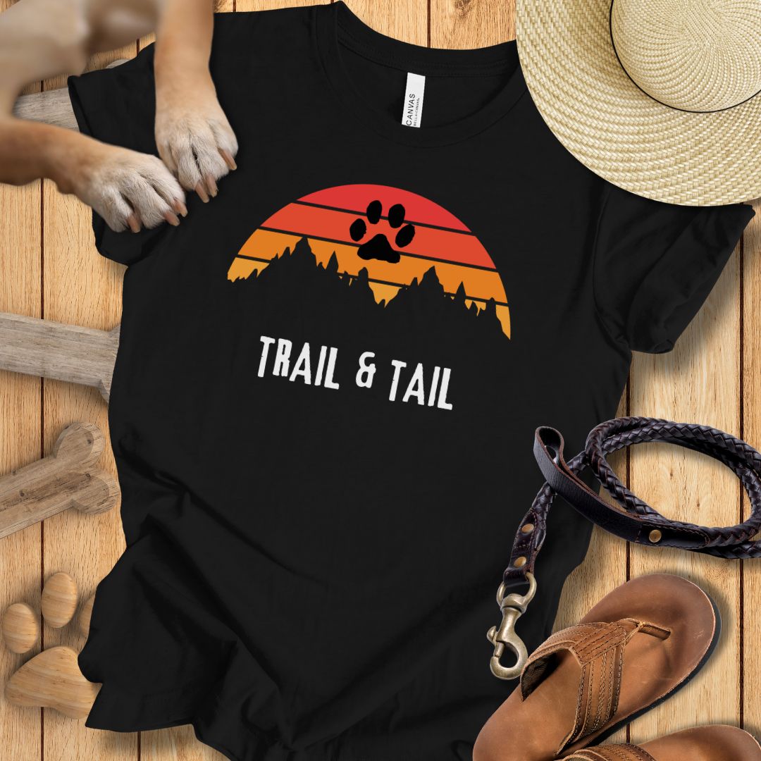 Trail & Tail - T-Shirt Unisex Modern Fit - Weich & Leicht