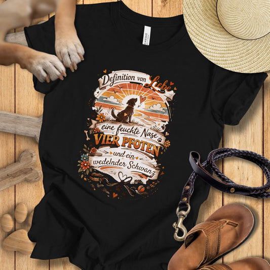 Definition von Liebe - T-Shirt Unisex Modern Fit Premium Qualität