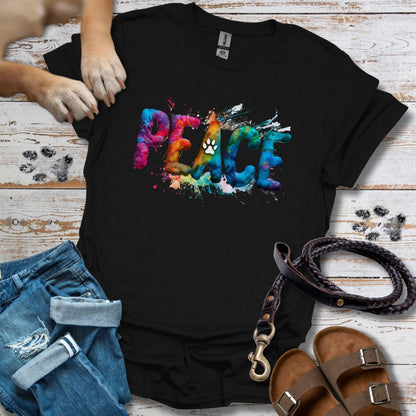 Peace - T-Shirt Unisex Classic Fit - Bequemer Klassiker