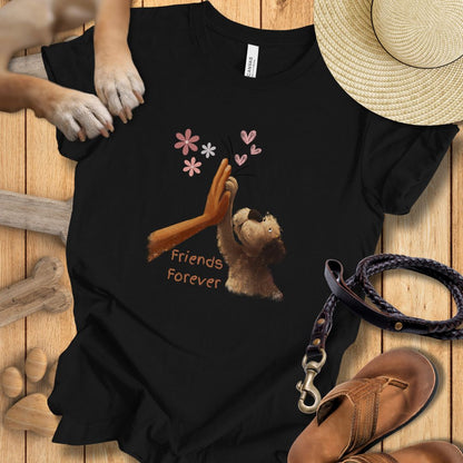 Friends Forever High Five - T-Shirt Unisex Modern Fit - Weich & Leicht