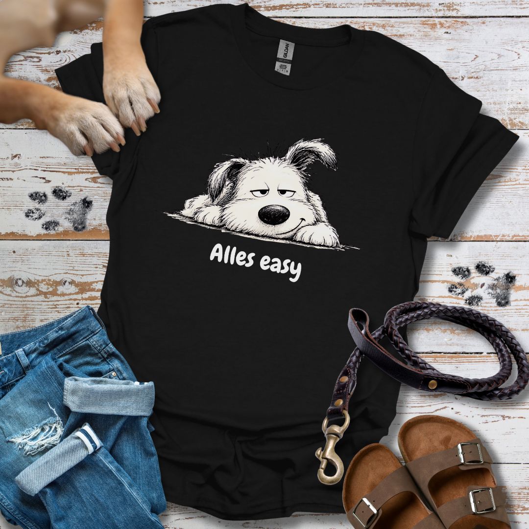 T-Shirt des Monats Juli - Alles easy - Classic Fit - Bequemer Klassiker