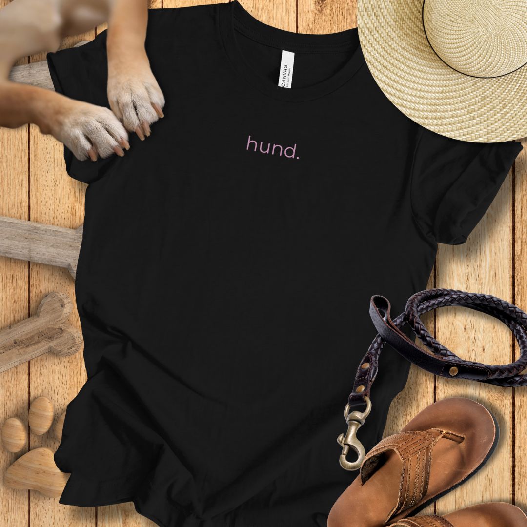 hund. in rosa - T-Shirt Unisex Modern Fit - Weich & Leicht