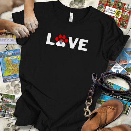 Love Pfote - Hessen - T-Shirt Unisex Relaxed Fit