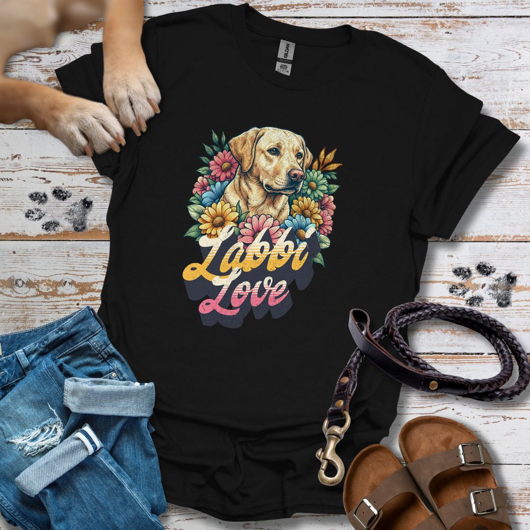 Labbi Love - Labrador - T-Shirt Unisex Classic Fit - Bequemer Klassiker