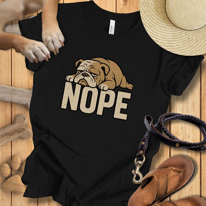 Nope - T-Shirt Unisex Modern Fit - Weich & Leicht