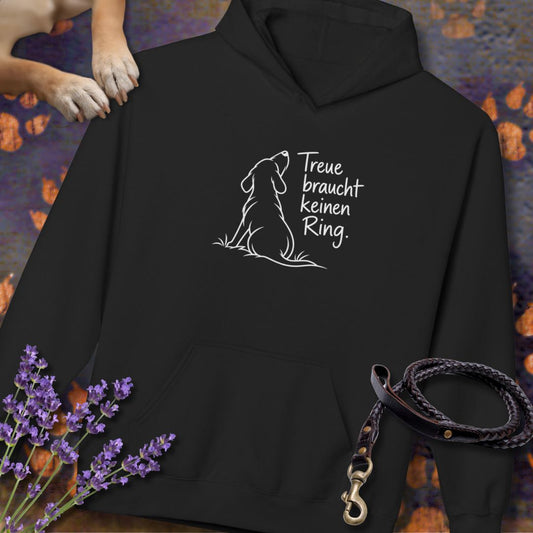 Treue braucht keinen Ring - Unisex Modern Fit Hoodie