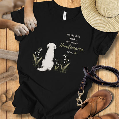 T-Shirt des Monats Mai "Hundemama - leise Liebe" - T-Shirt Unisex Modern Fit - Weich & Leicht