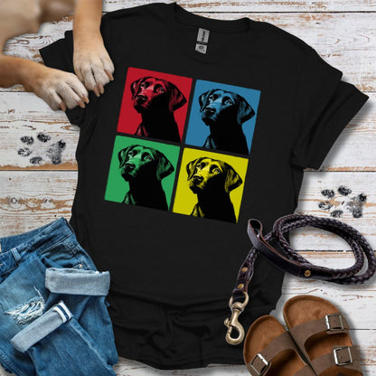 Pop Art Labrador - T-Shirt Unisex Classic Fit - Bequemer Klassiker