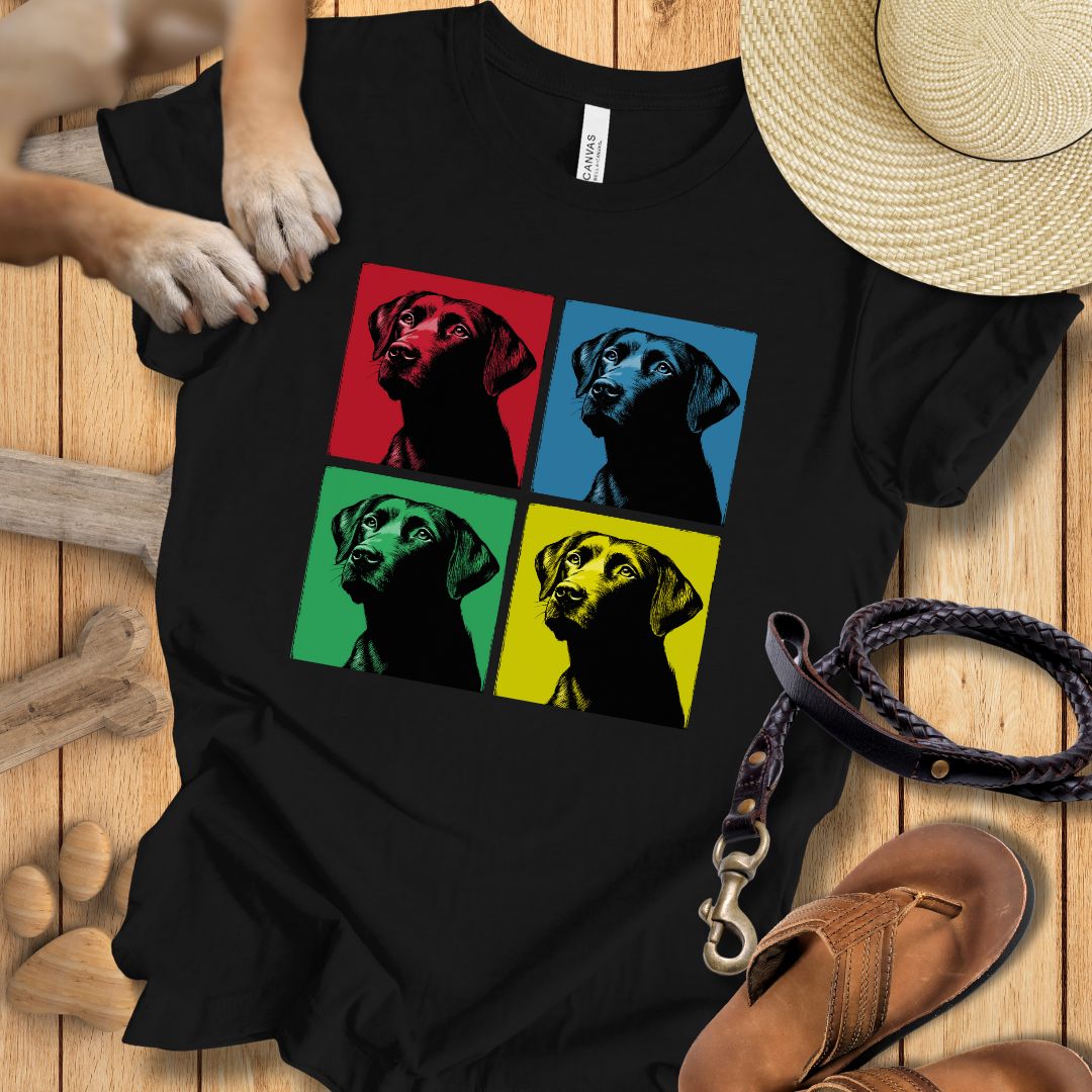 Pop Art Labrador - T-Shirt Unisex Slim Fit