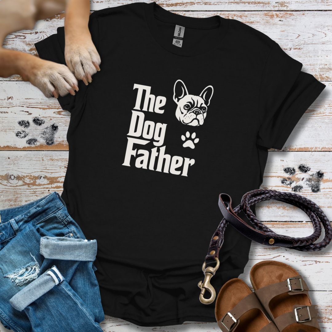 The Dog Father Französische Bulldogge - T-Shirt Unisex Classic Fit - Bequemer Klassiker