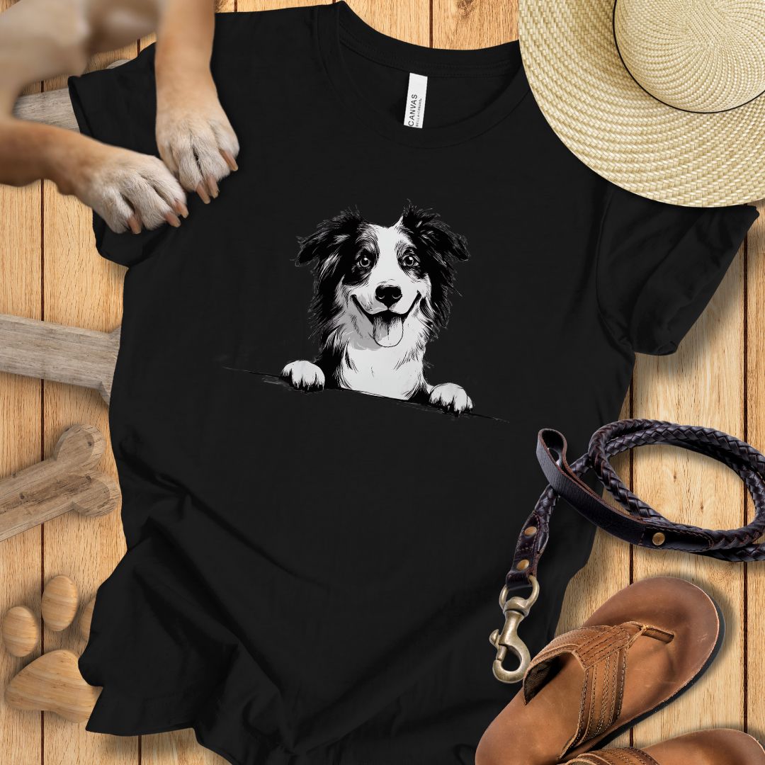 Australian Shepherd Grafikshirt - T-Shirt Unisex Slim Fit