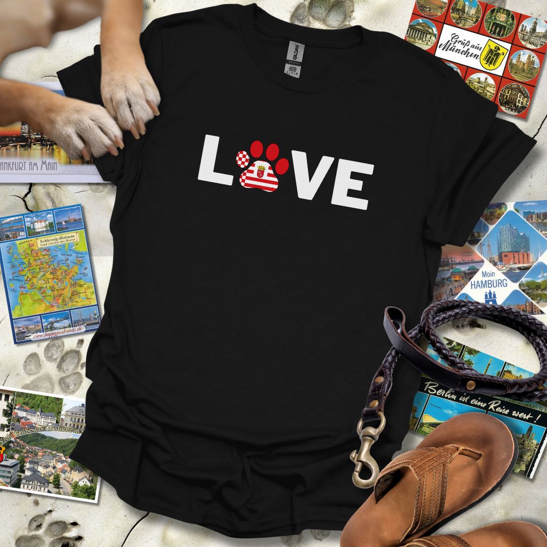 Love Pfote - Bremen - T-Shirt Unisex Relaxed Fit