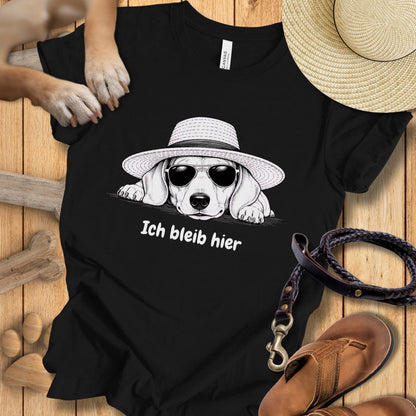 T-Shirt des Monats August - Ich bleib hier - Modern Fit - Weich & Leicht