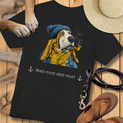 Watt mutt datt mutt - Vorne & Hinten - T-Shirt Unisex Modern Fit Premium Qualität