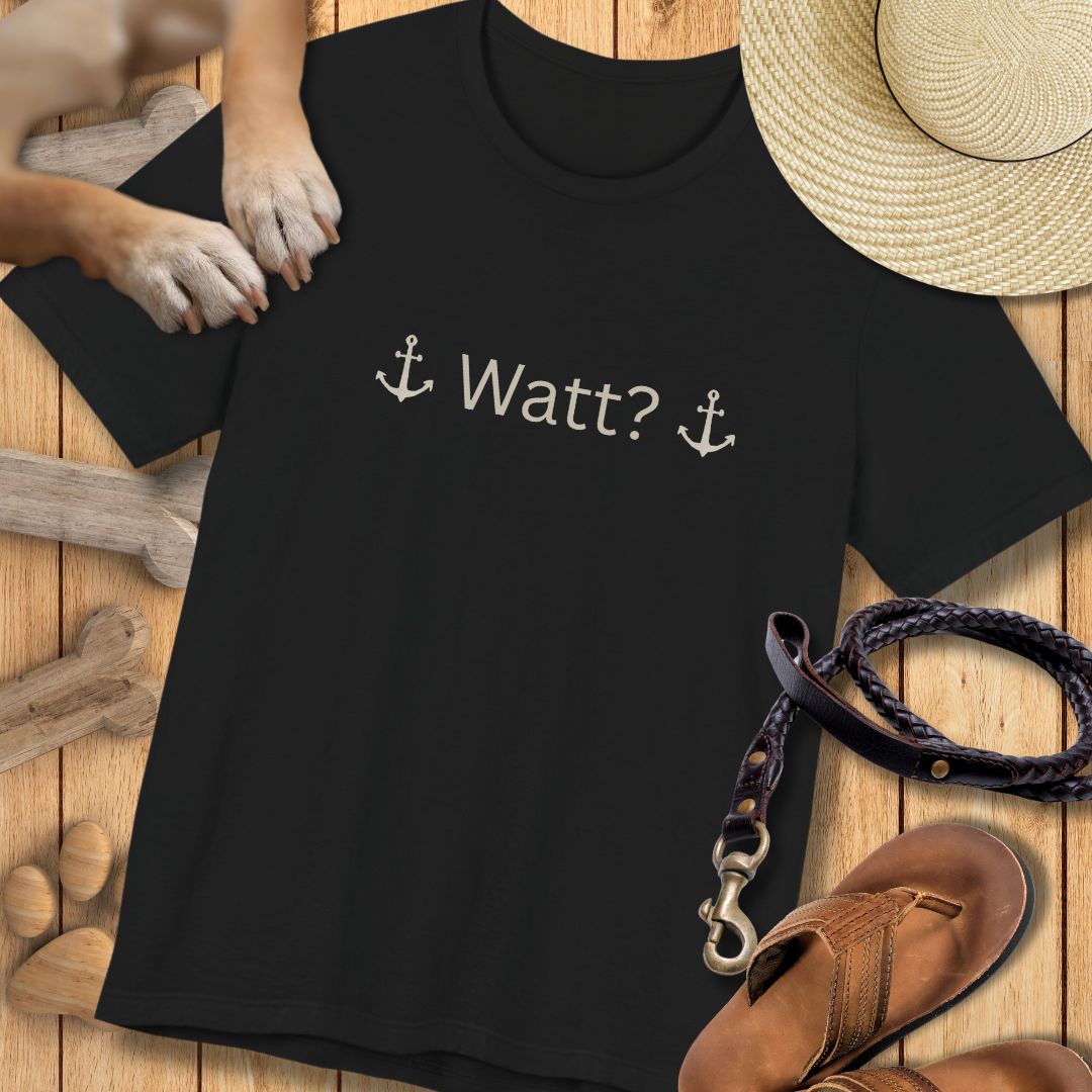 Watt mutt datt mutt - Vorne & Hinten - T-Shirt Unisex Modern Fit Premium Qualität