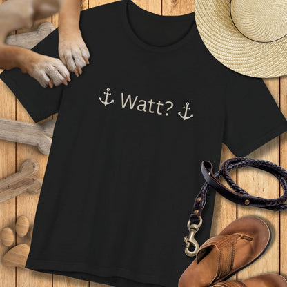 Watt mutt datt mutt - Vorne & Hinten - T-Shirt Unisex Modern Fit Premium Qualität