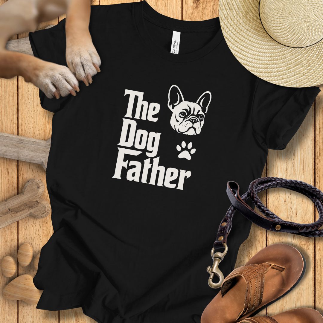 The Dog Father Französische Bulldogge - T-Shirt Unisex Modern Fit - Weich & Leicht