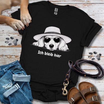 T-Shirt des Monats August - Ich bleib hier - Classic Fit - Bequemer Klassiker
