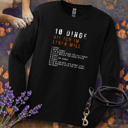 10 Dinge, die ich im Leben will - Unisex Longsleeve Classic Fit