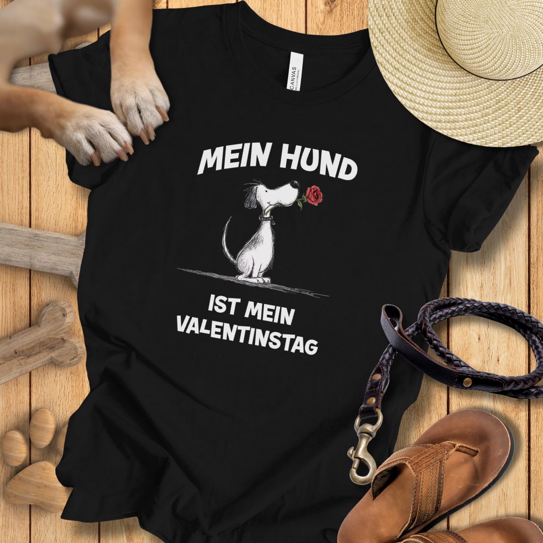 T‑Shirt des Monats Februar "Valentinstag" - T-Shirt Unisex Modern Fit Premium Qualität