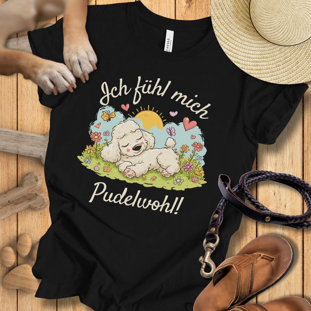Ich fühl mich pudelwohl - T-Shirt Unisex Slim Fit